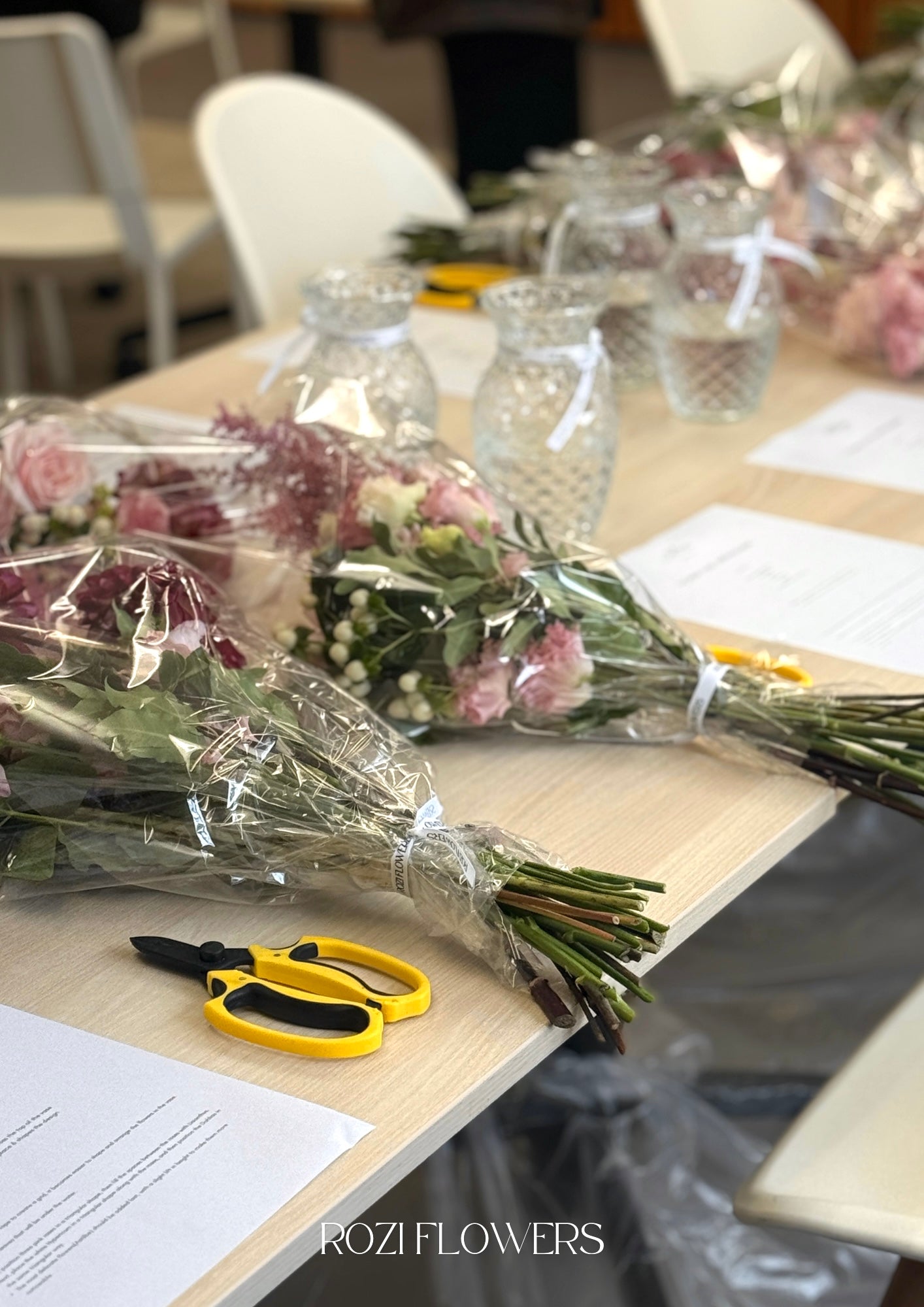 Corporate Flower Arrangement Workshop