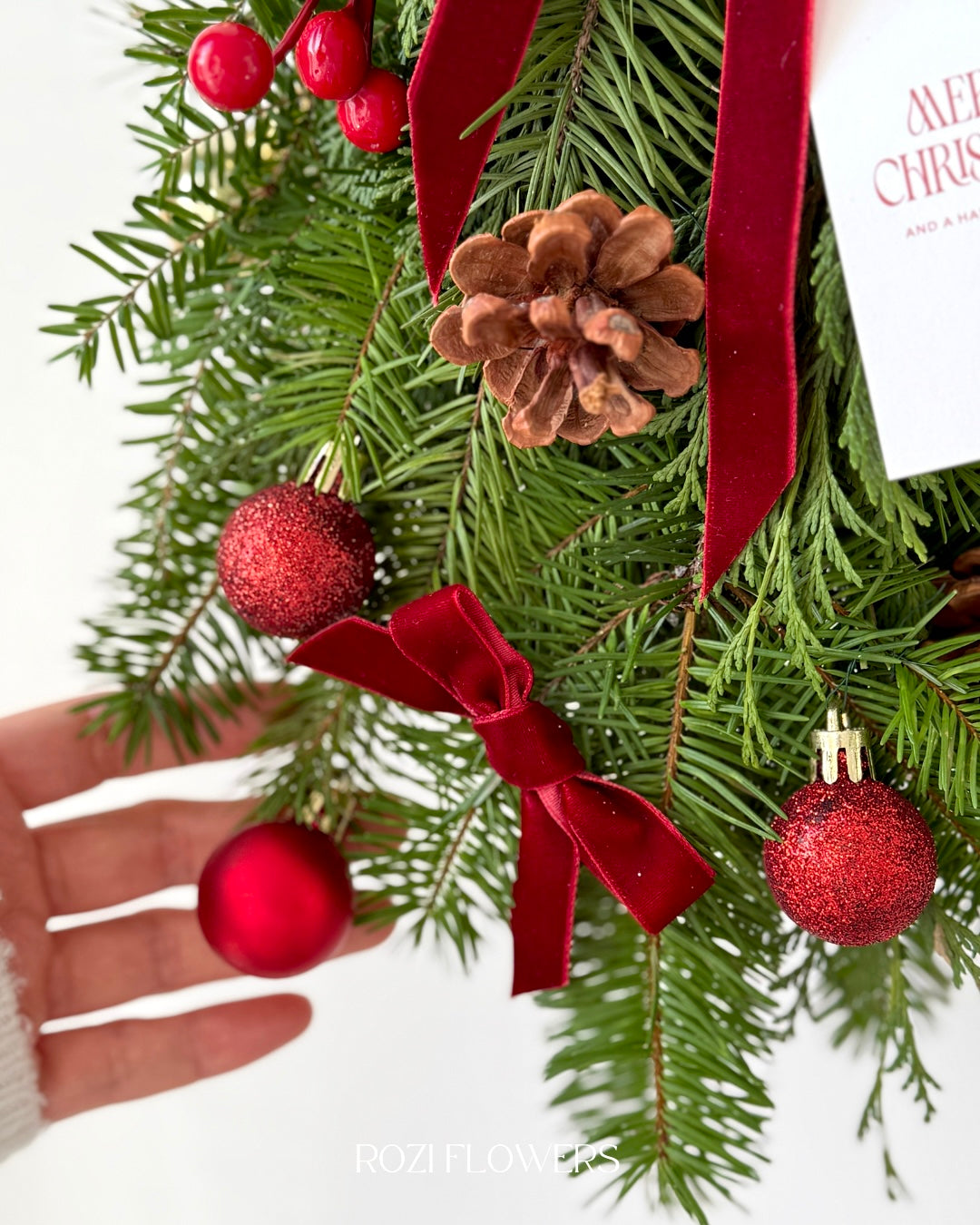 Fresh Christmas Swag (Free Shipping)