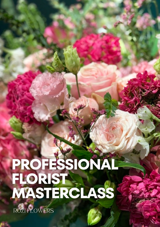 Professional Florist Masterclass – Core Techniques for Beginners