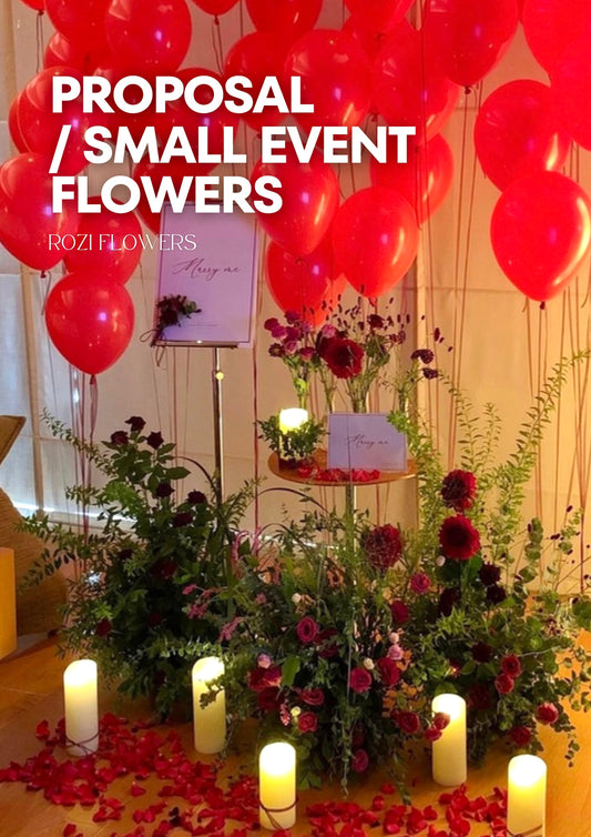 Proposal & Small Event Flowers