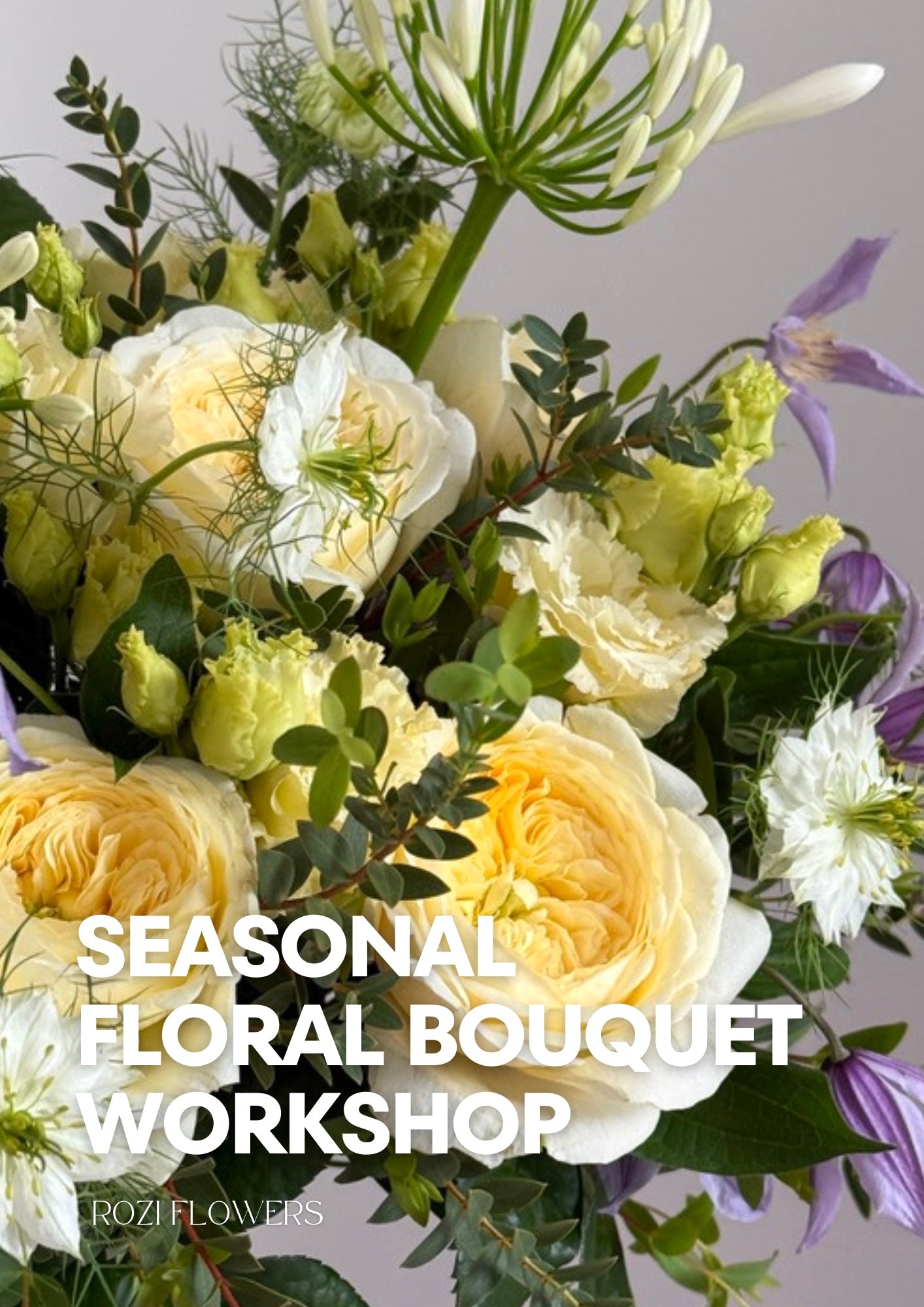 January Seasonal Bouquet Workshop