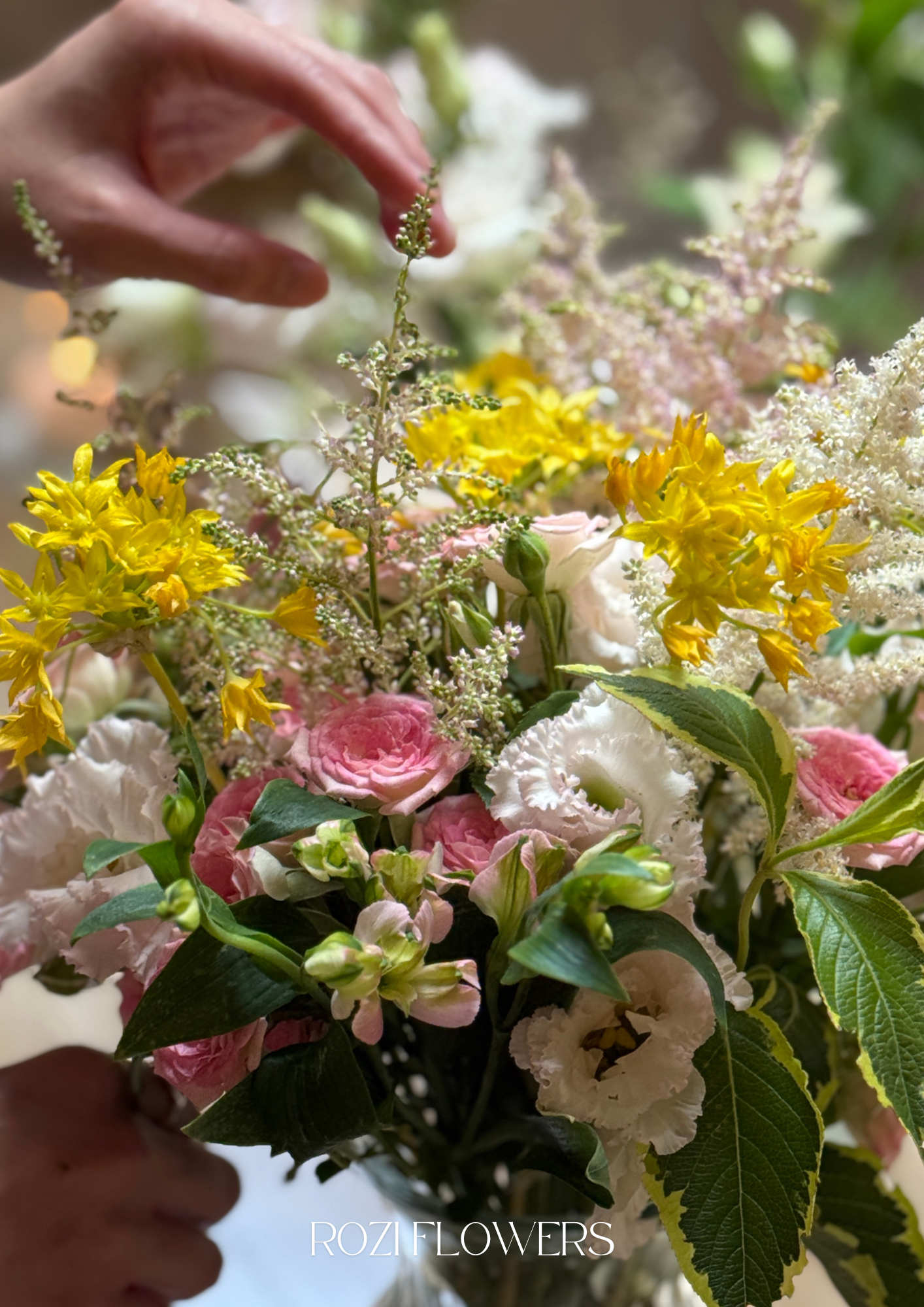 February Seasonal Vase Workshop