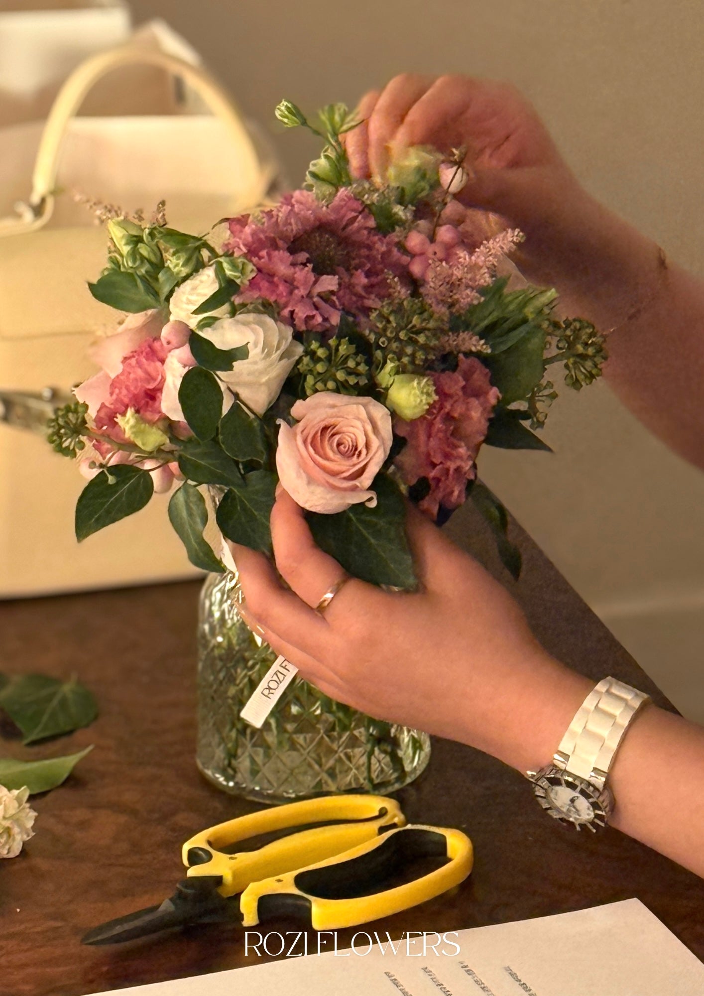 February Petite Floral Vase Workshop